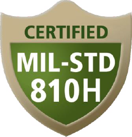 MIL-STD 810H CERTIFIED