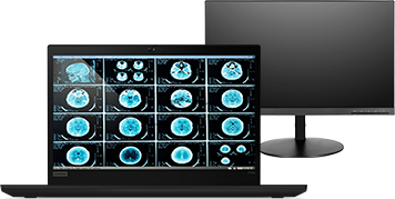 ThinkPad P43s + Monitor LED 21.5 FHD