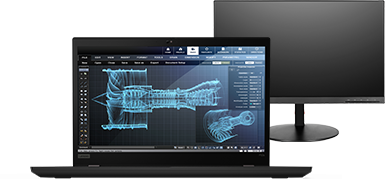 ThinkPad P53s + Monitor LED 21.5 FHD