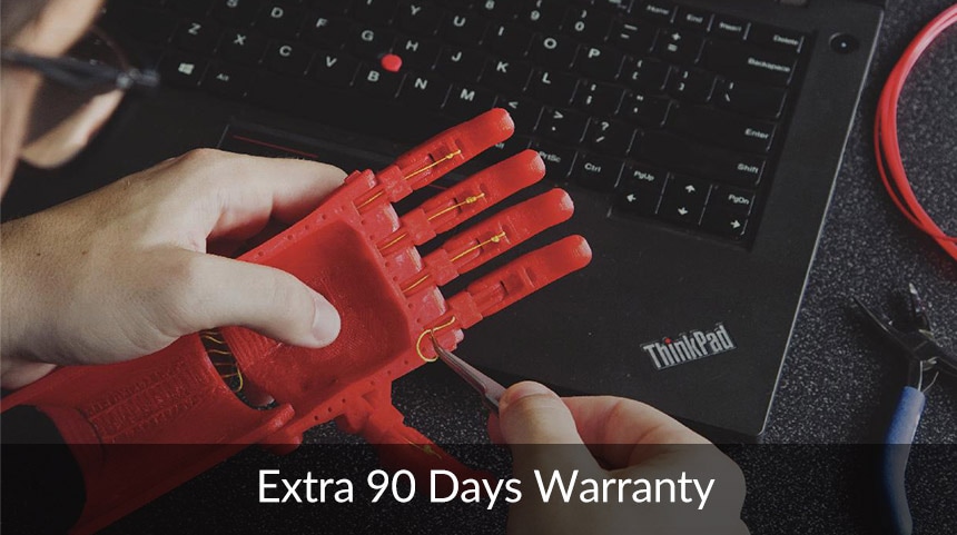 Free 90 Days Warranty Extension