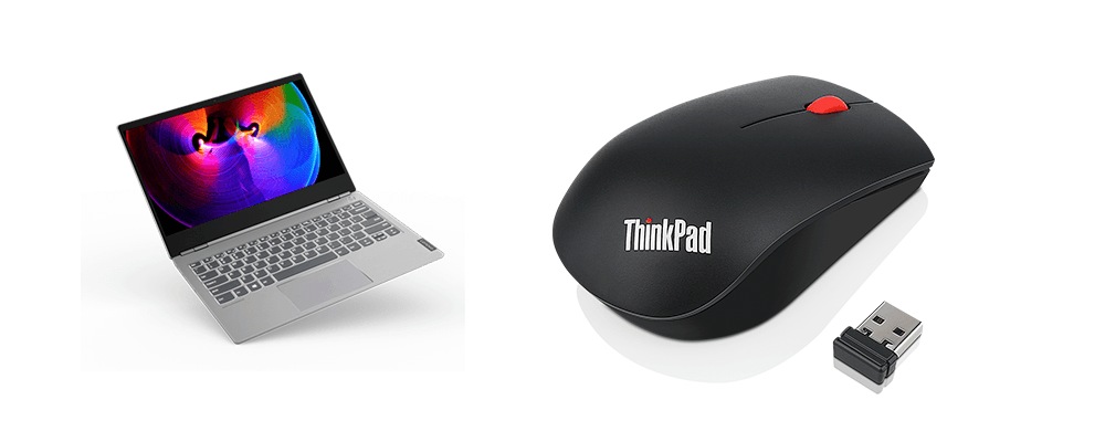 ThinkBook 13sとThinkPad エッセンシャル ワイヤレス マウス