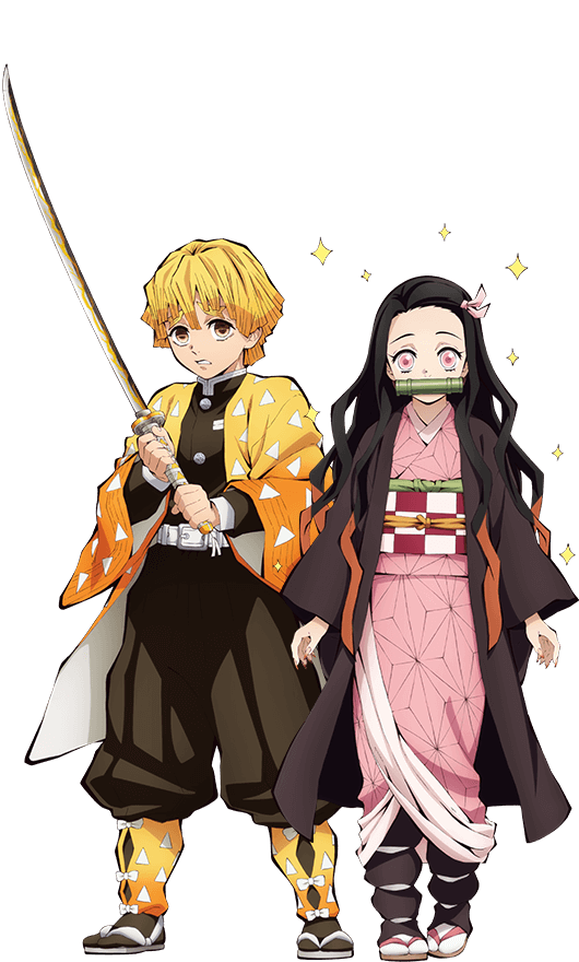 善逸&禰豆子|鬼滅の刃|キャラクターイメージ