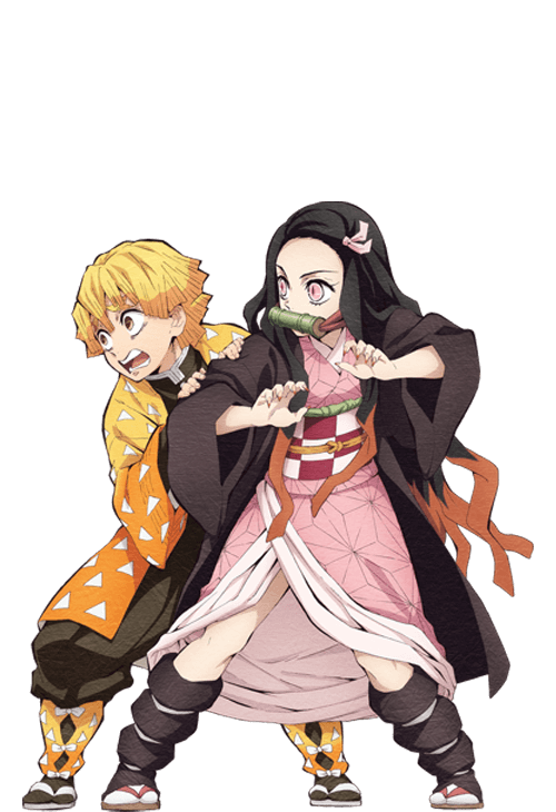 善逸&禰豆子|鬼滅の刃|キャラクターイメージ