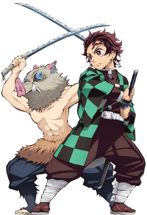 炭治郎&伊之助|鬼滅の刃|キャラクターイメージ