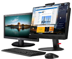 ThinkCentre M820z + Monitor LED 18.5