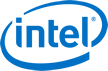 Intel logo Intel logo