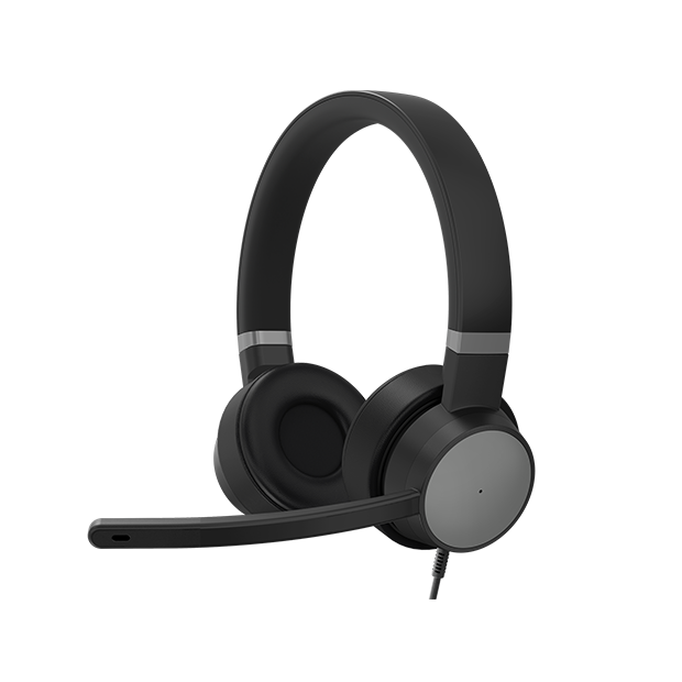 Lenovo Go Wired ANC Headset Front View