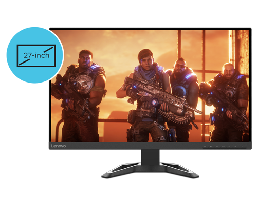 Lenovo G27-30 27" FHD Monitor (165Hz 4ms, HDMI DP, FreeSync, MPRT) | Lenovo Bangladesh