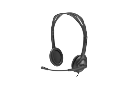 Casque stéréo Logitech H111 avec prise audio 3,5 mm pour l’éducation - casque