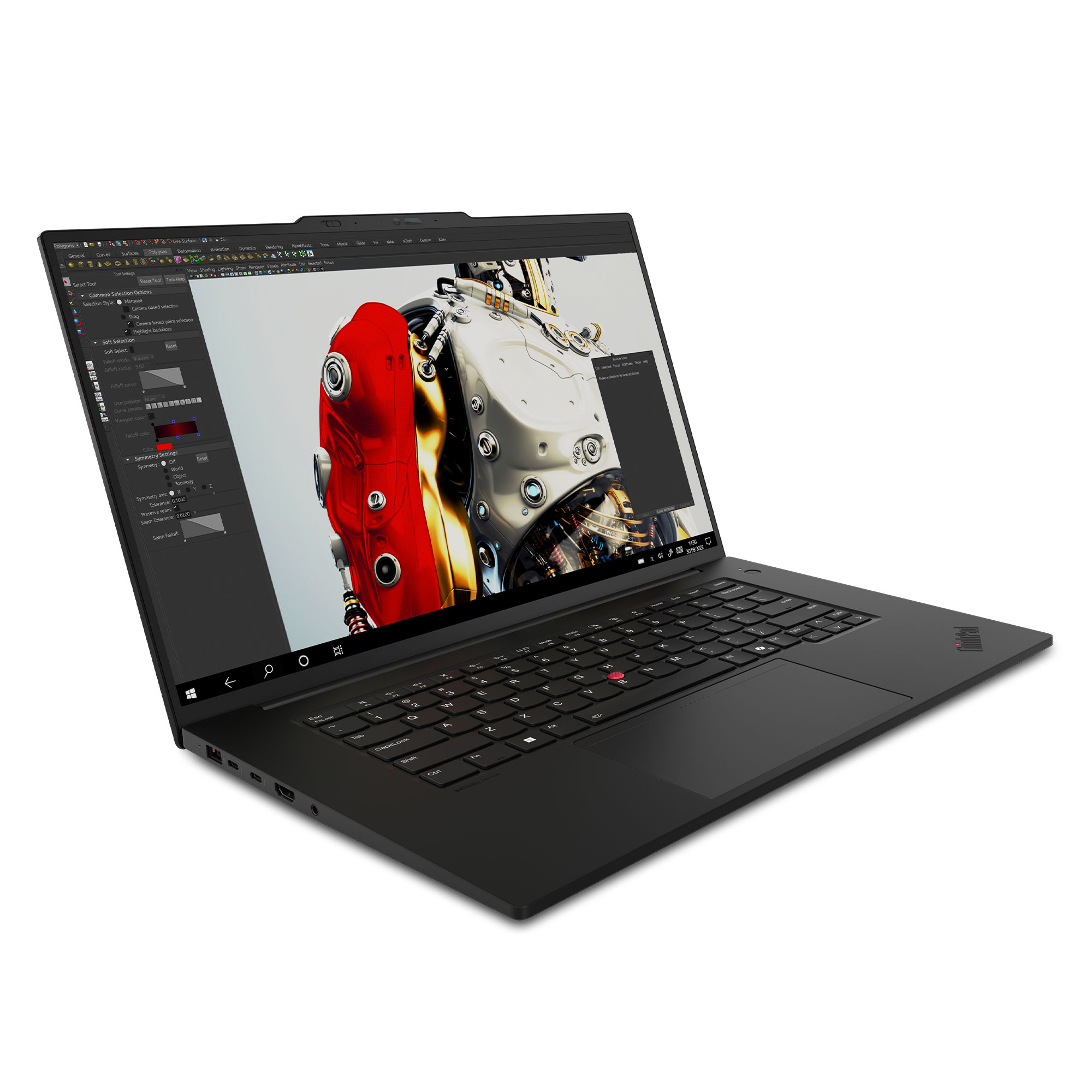 Lenovo ThinkPad P1 Gen 7 Intel Laptop, 16" IPS 165Hz, Ultra 7 155H - Picture 2 of 8