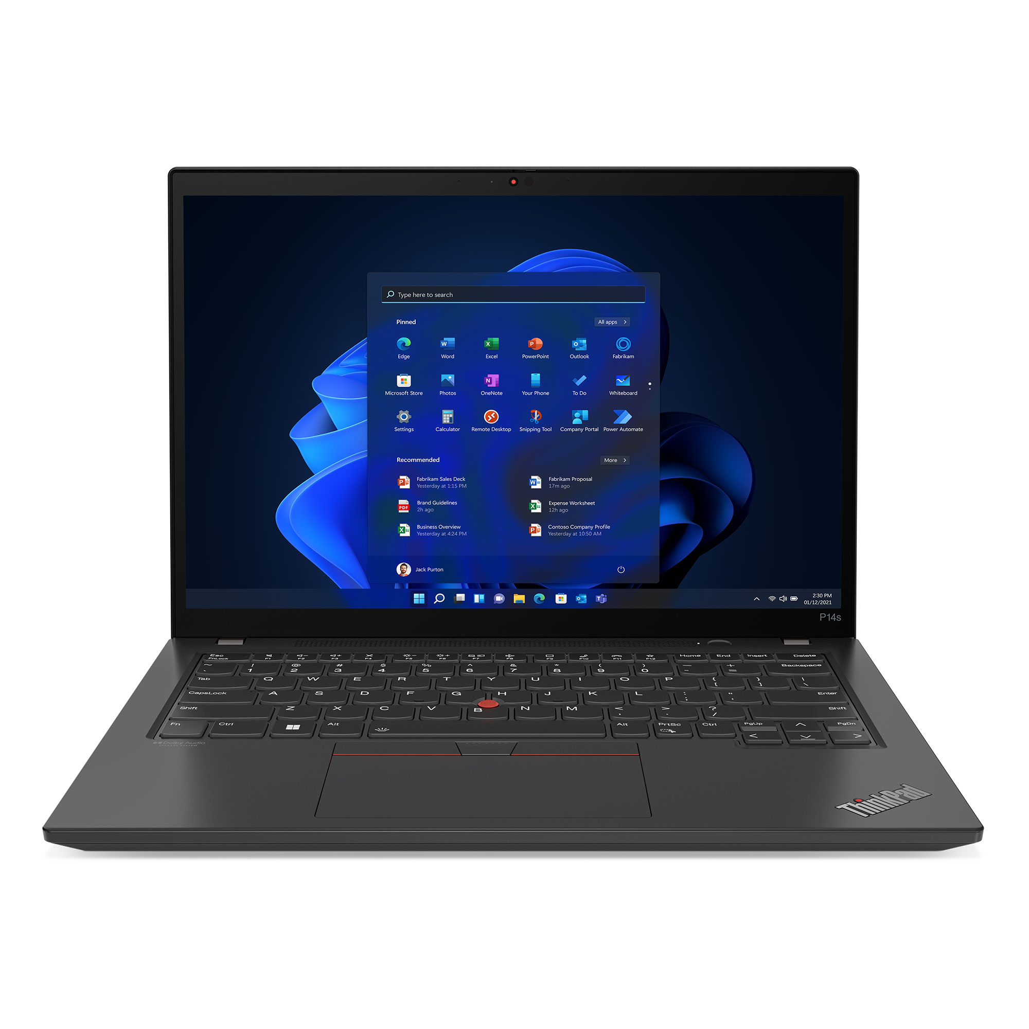 Lenovo ThinkPad P14s Gen 3 AMD Laptop, 