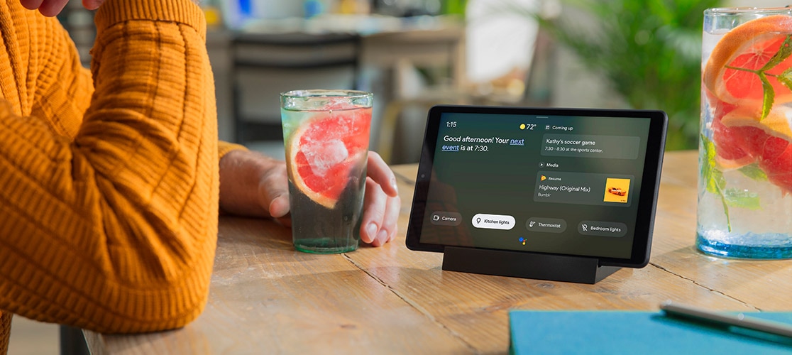 Lenovo Smart Tablet Google Assistant