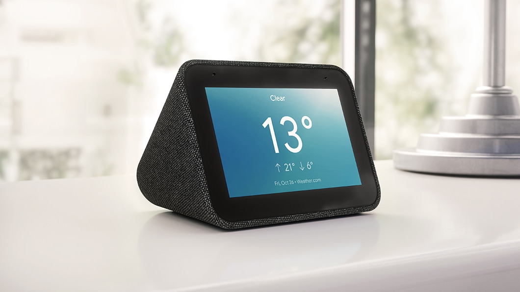 Lenovo Smart Clock with the Google Assistant | Stylish, 4” voice-controlled smart  alarm clock | Lenovo US
