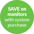 save on monitors with system purchase