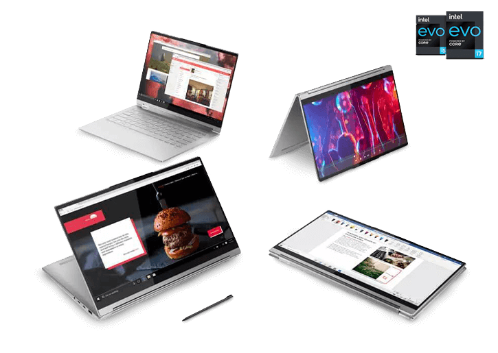 Yoga 9i 14 2 in 1 Laptops, Built on Intel Evo