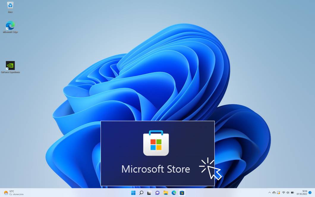 Uruchom Microsoft Store