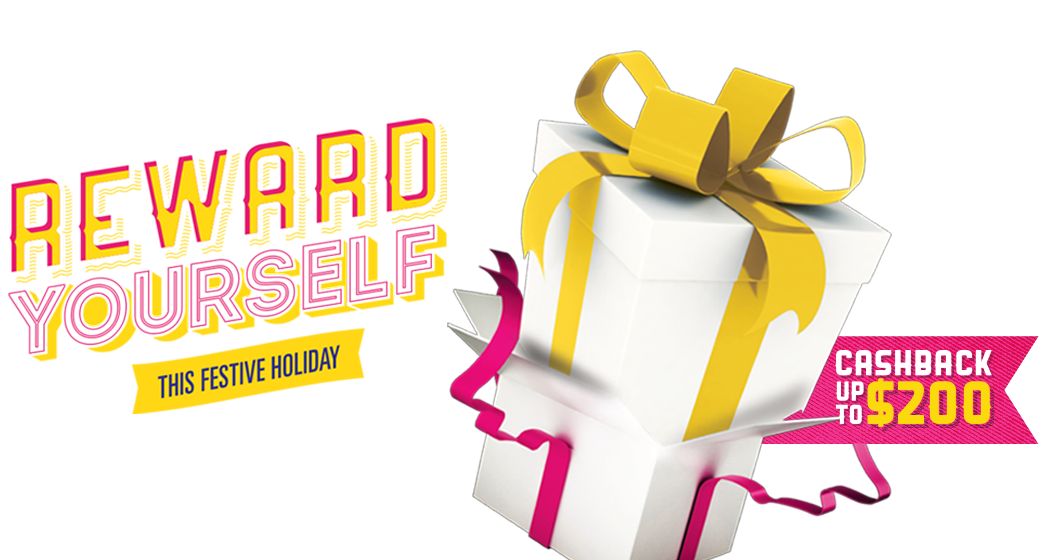 REWARD YOURSELF THIS FESTIVE SEASON