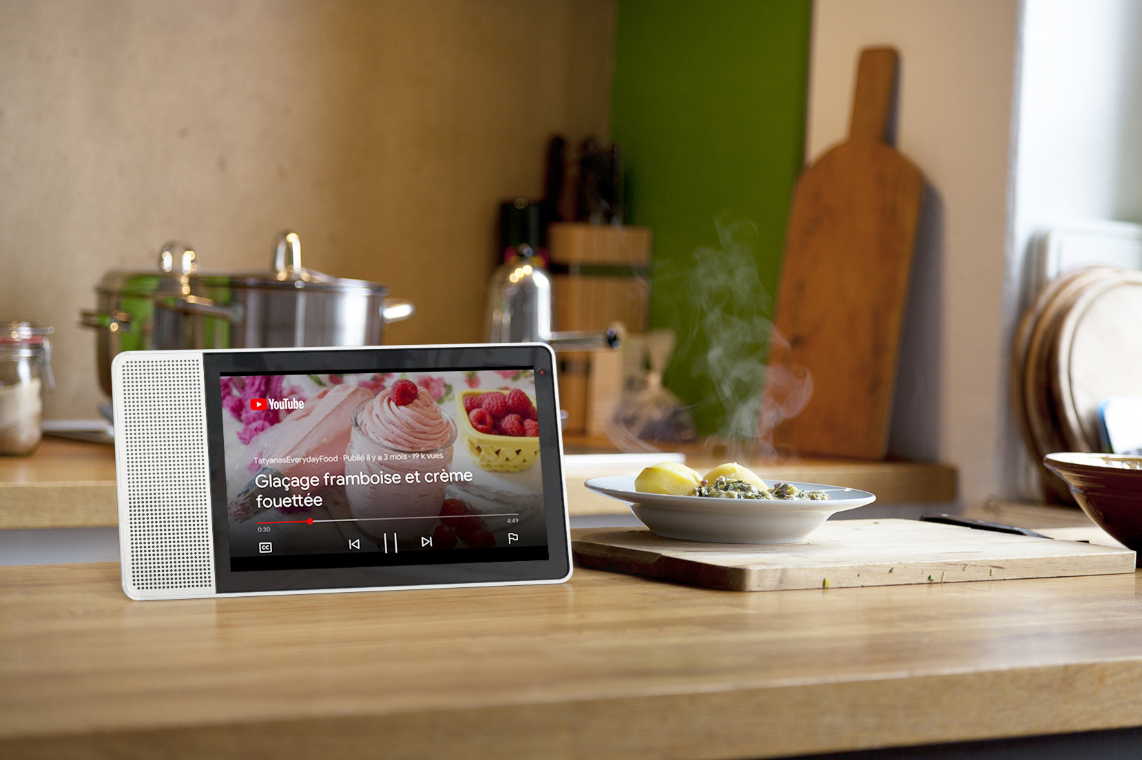 Votre télé dans la cuisine