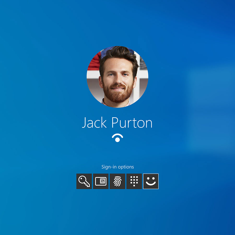 Windows 10 ekran za prijavljivanje