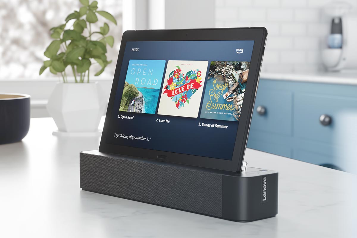 Lenovo Smart Tablet with Amazon Alexa 