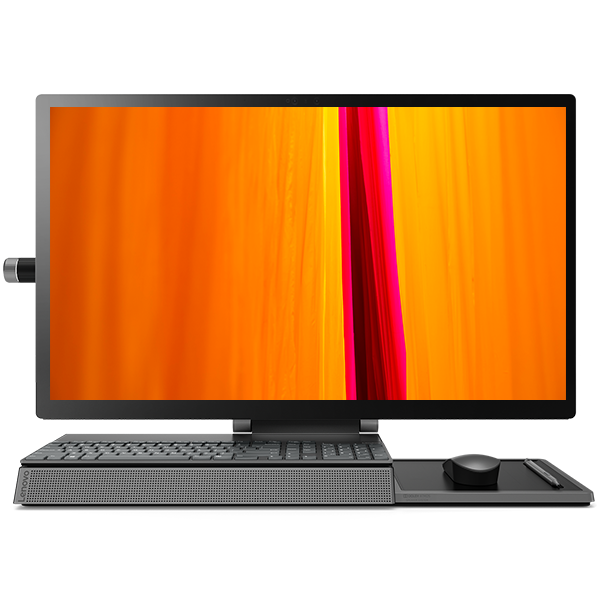 Lenovo Yoga Creator desktop PC, front view