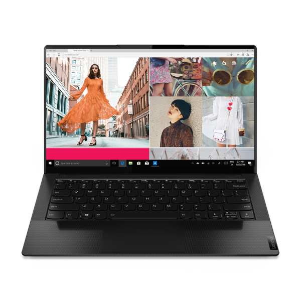 Lenovo Yoga Slim 9i laptop, front view Lenovo Yoga Slim 9i laptop, front view