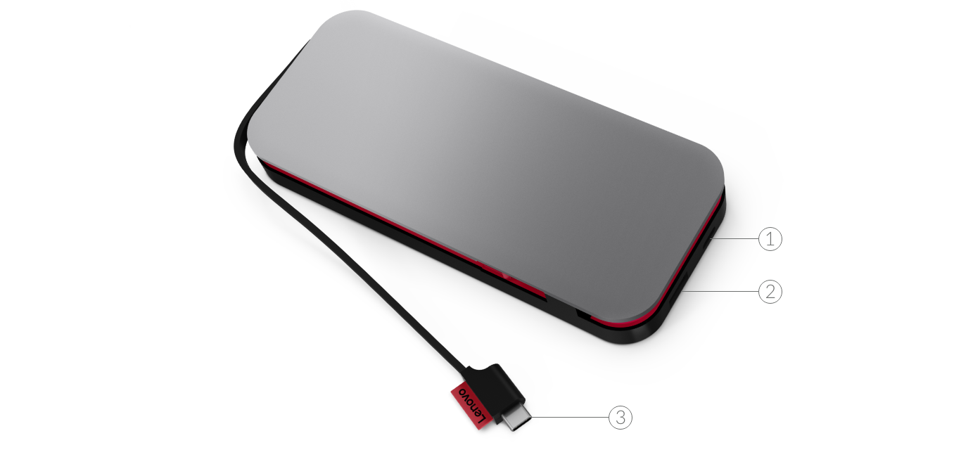 Lenovo Go USB-C Laptop Power Bank (20000 mAh) | Lenovo Algeria