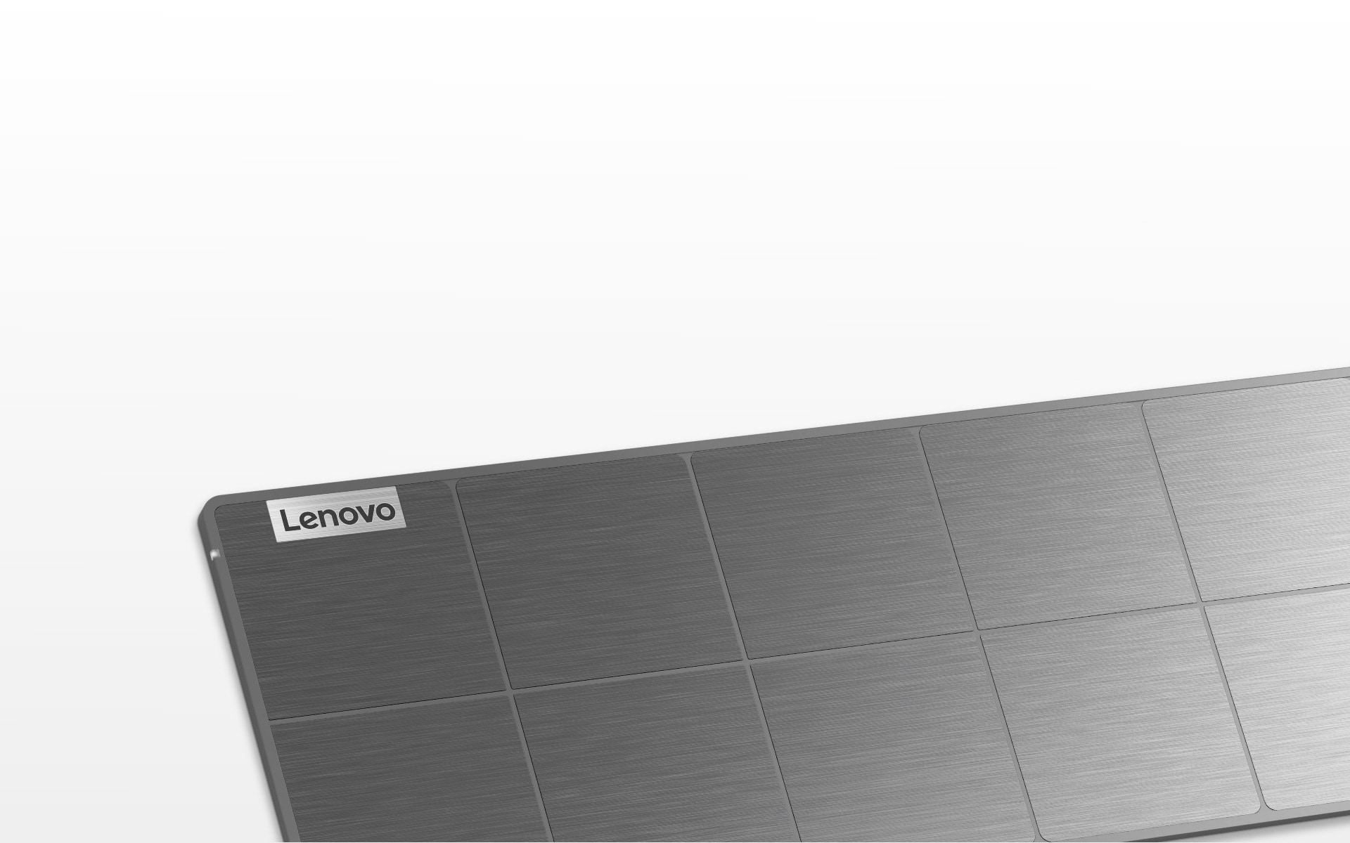 Lenovo Go USB-C Wireless Charging Kit closeup of the top to the charging mat