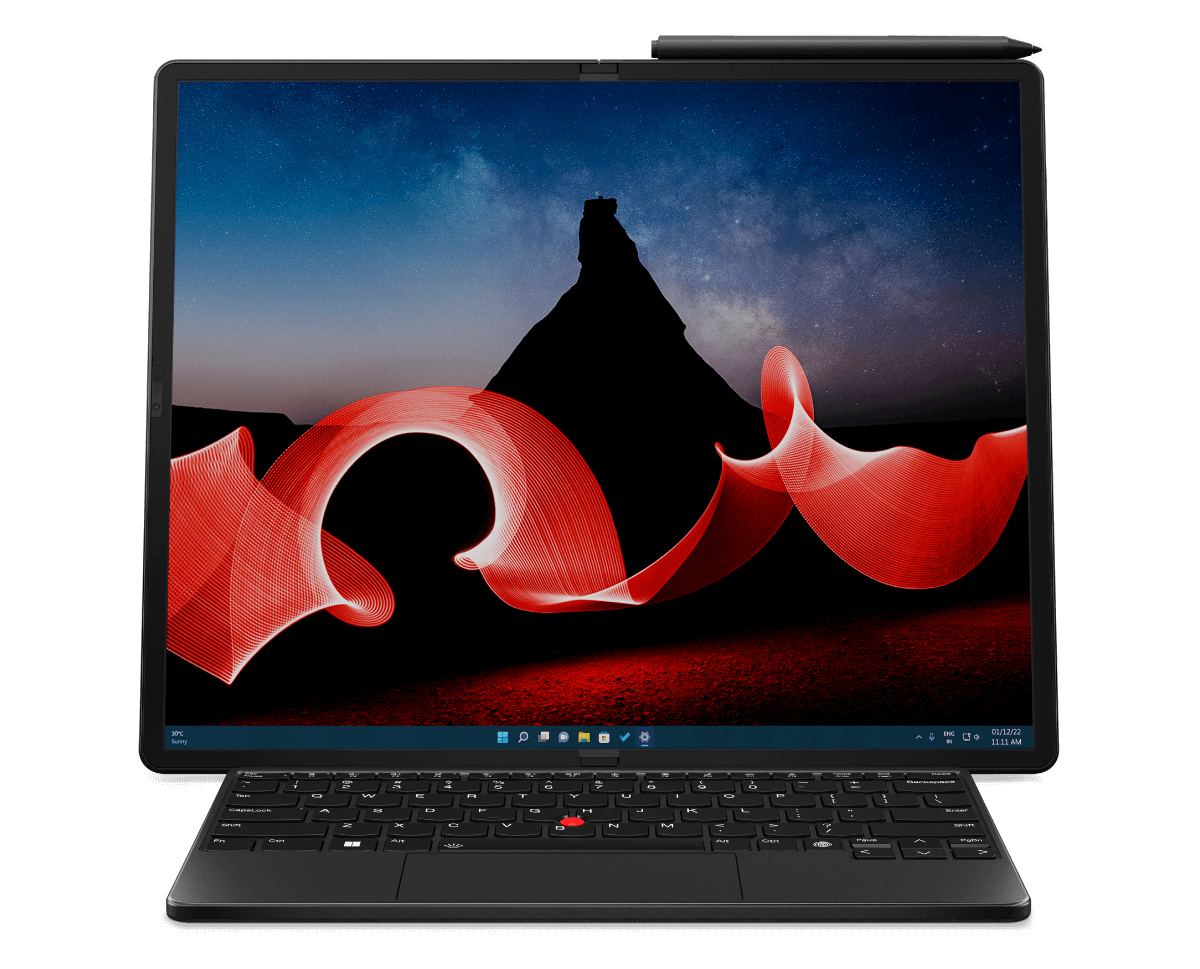 ジャンク起動しません　Lenovo 折りたたみノートパソコンX1Fold13.3ファンか→ファンが