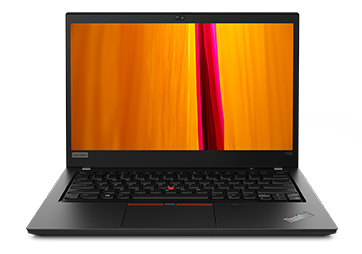 ThinkPad T495 Open Front View