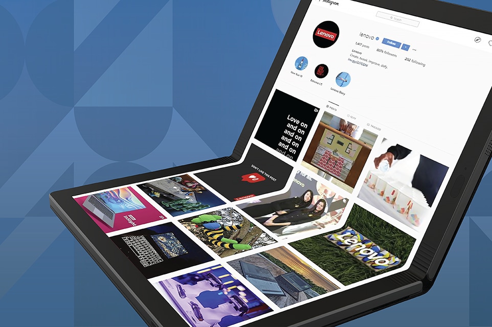 Lenovo’s foldable PC