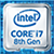 Intel Core i7 8th Gen Processor Logo