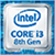 Intel Core i3 8th Gen Processor Logo