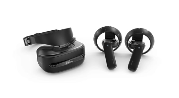 Шлем виртуальной реальности Lenovo Explorer с аксессуарами