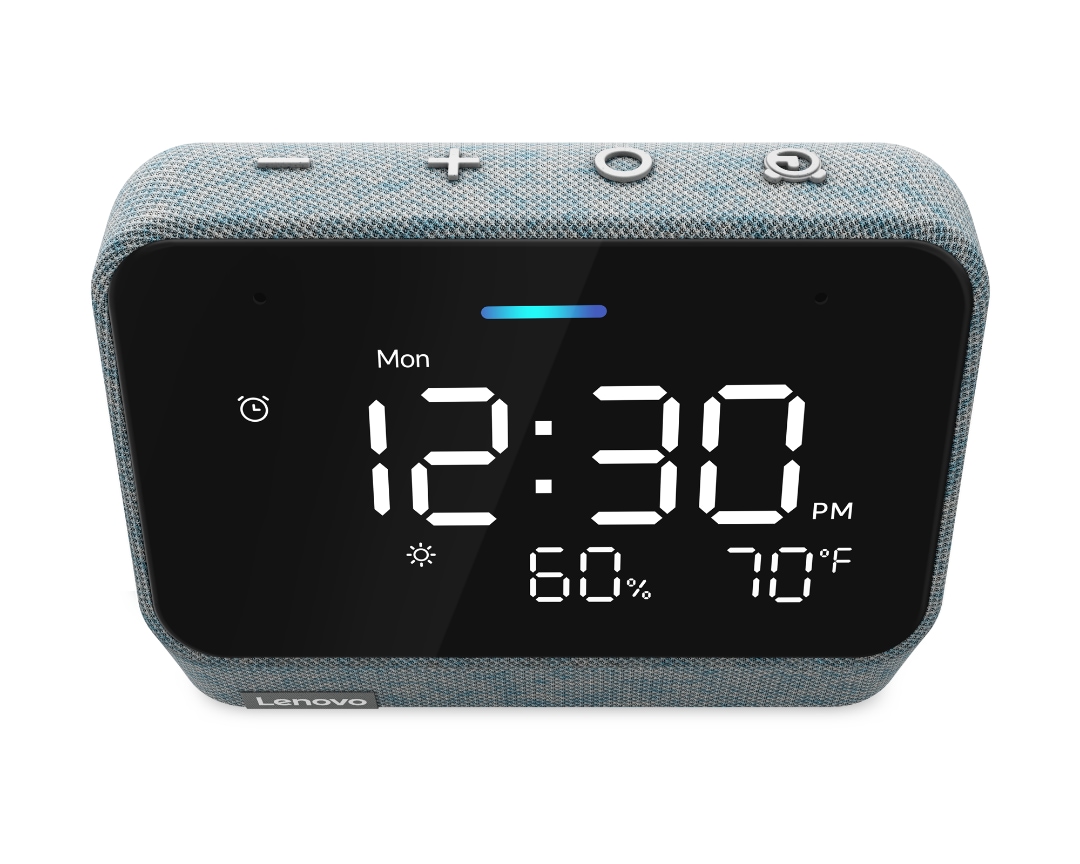 Умные часы Lenovo Smart Clock Essential с голосовым помощником Алекса