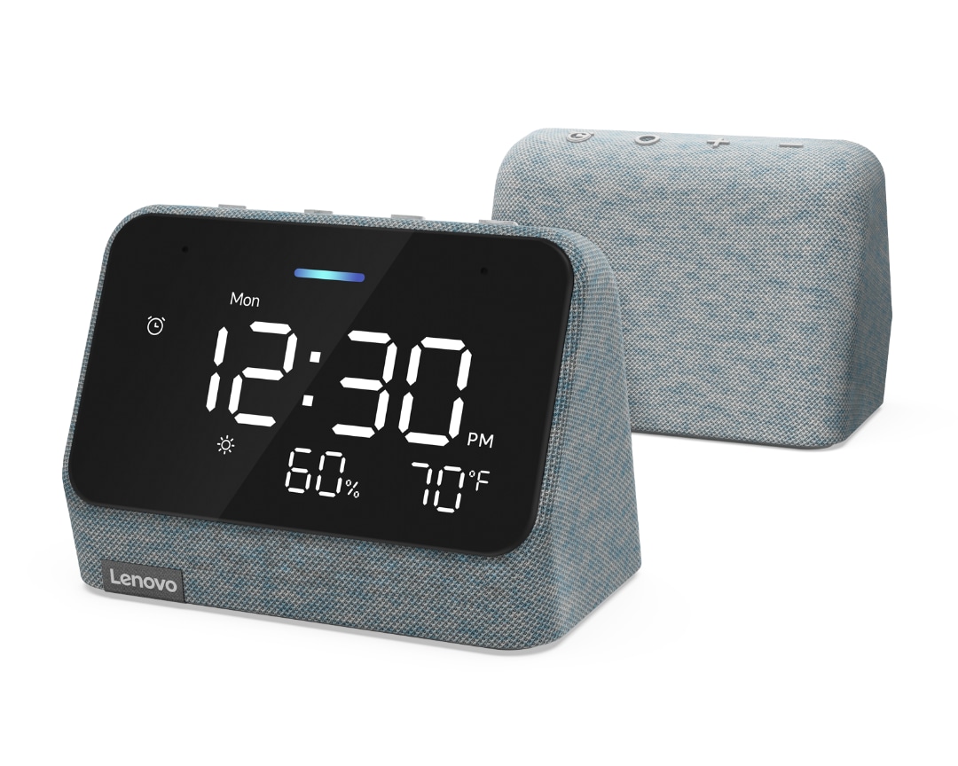 Умные часы Lenovo Smart Clock Essential с голосовым помощником Алекса