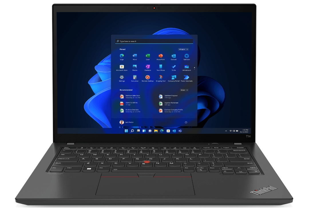 Ноутбуки ThinkPad T14 (14, AMD) и ThinkPad T14s (14, AMD)