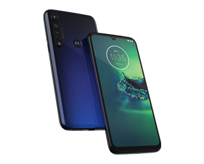 Moto G8 Plus Front View