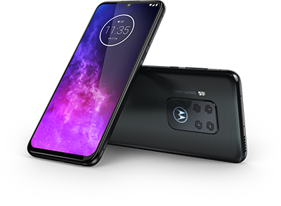 motorola one zoom front and back View