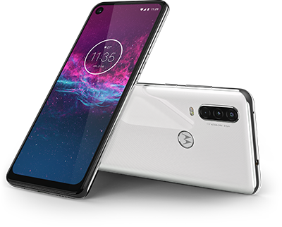 motorola one action Front View