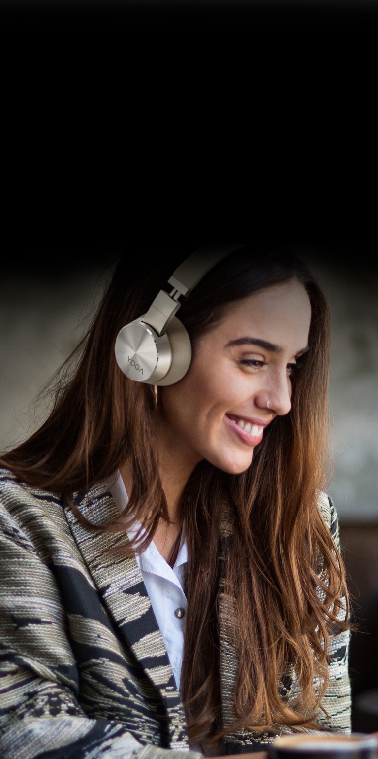 Lenovo Yoga ANC Headphones Stylish active noise cancellation