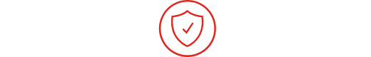 Line icon of upgraded security and reliability