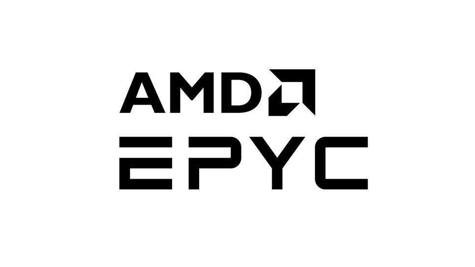 Logo del marchio AMD EPYC