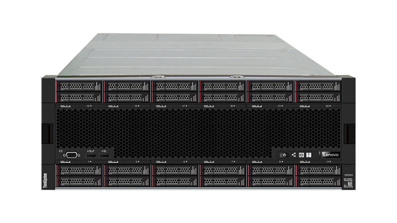 Lenovo ThinkSystem SR950 Mission-Critical Server  - front facing