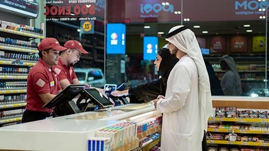 ENOC convenience store customers