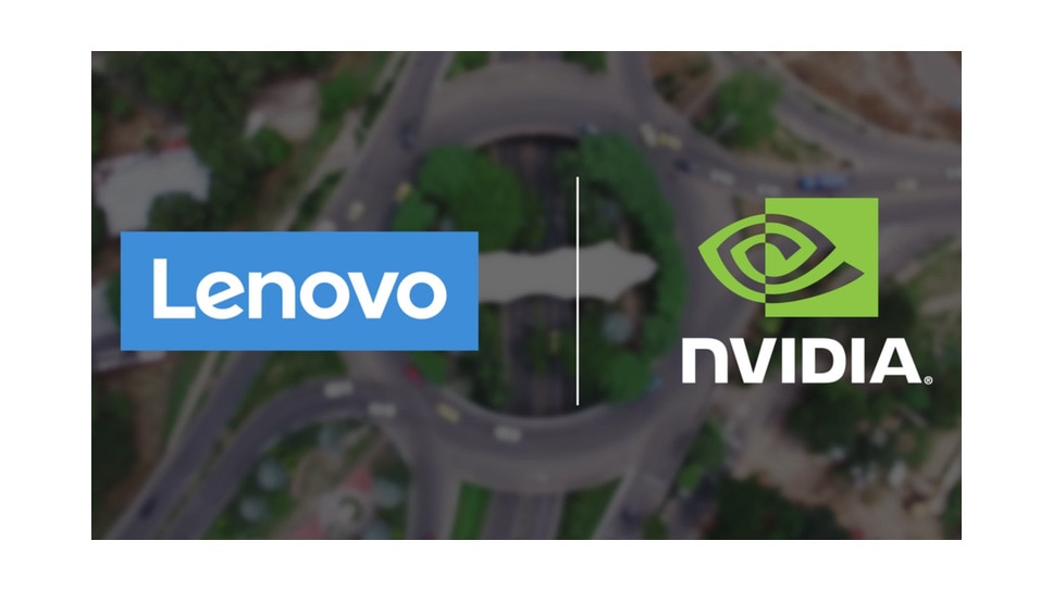 Logos De Lenovo et NVIDIA