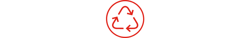 Line icon connoting sustainability