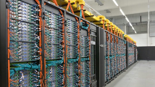 Racks of servers