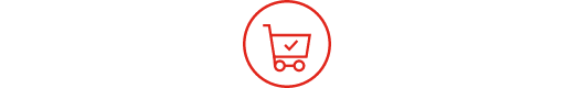Line icon of easy purchasing