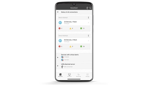 Lenovo XClarity Administrator Mobile App